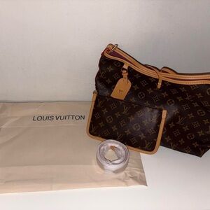 Louis Vuitton Dark Brown Monogram Shoulder Bag